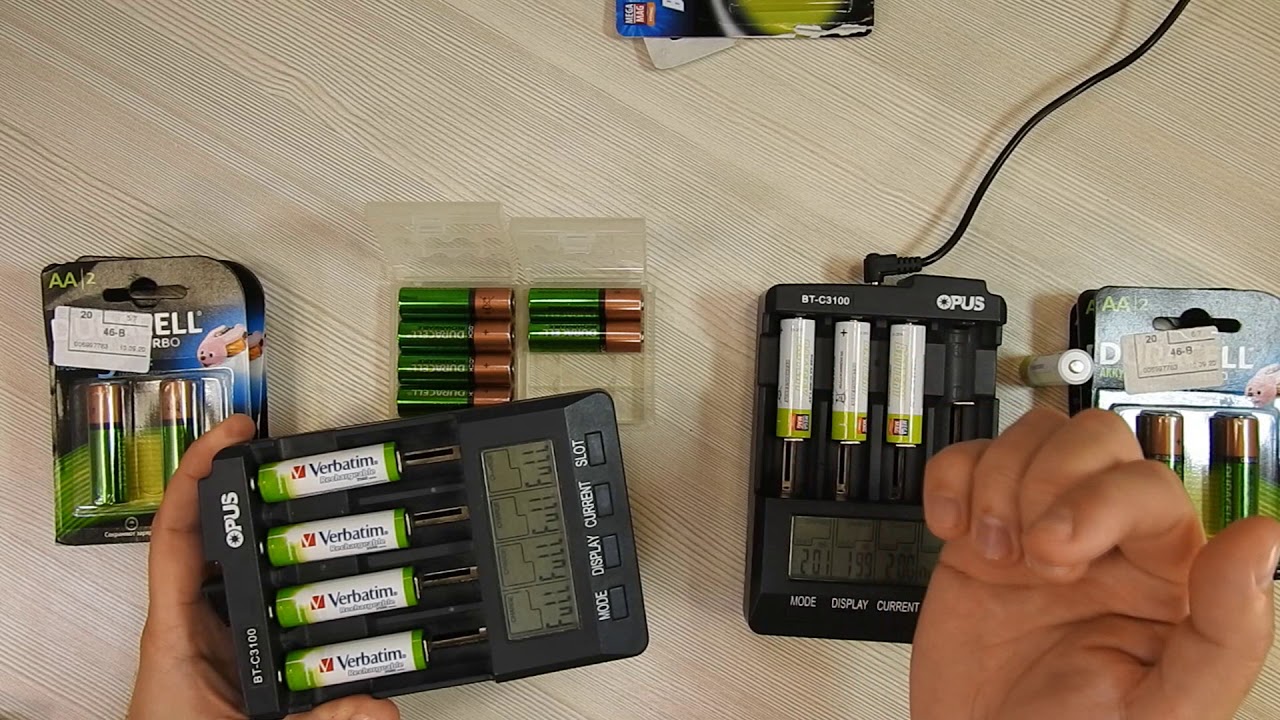 Восстановление емкости нерабочих АА Ni-Mh аккумуляторов Mega Mag Home 2300mAh OPUS BT-C3100 v 2.2