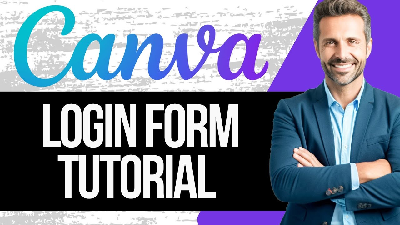 Как создать форму входа в Canva | Полное руководство 2025