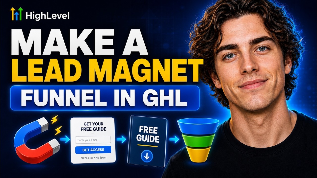 How To Make A Lead Magnet Funnel In GoHighLevel (Complete Guide)