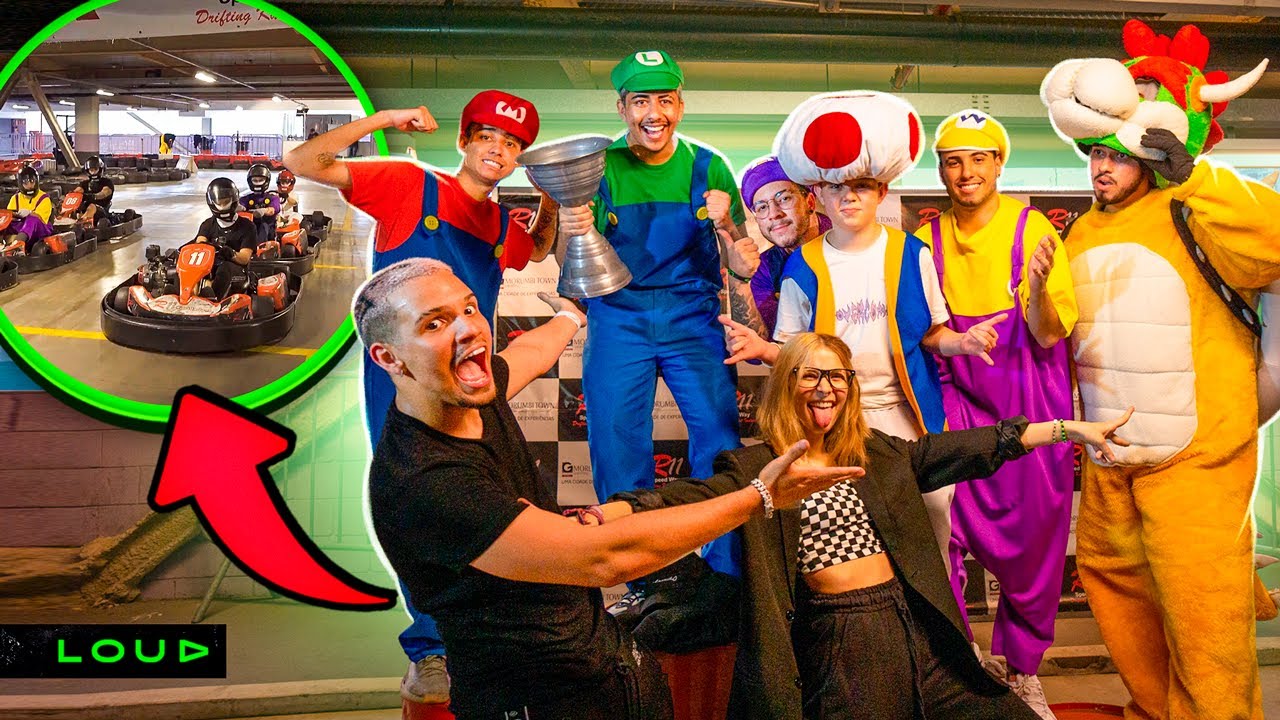 QUEM VENCEU?! CORRIDA DE KART DA LOUD!!