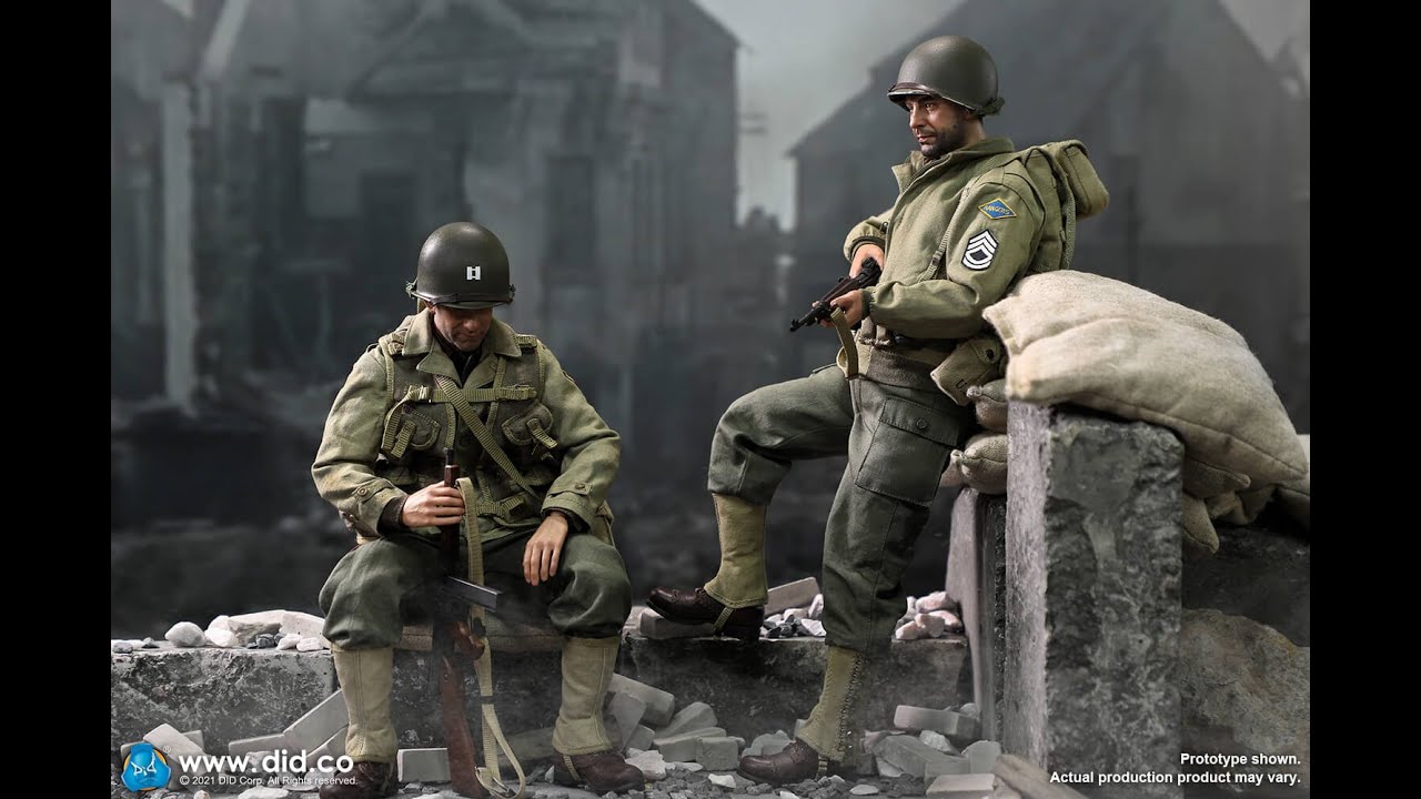 Figure Talk #105 DID 1/6 Sergeant Horvath WWII US 2nd Ranger Battalion Series 5 English Review