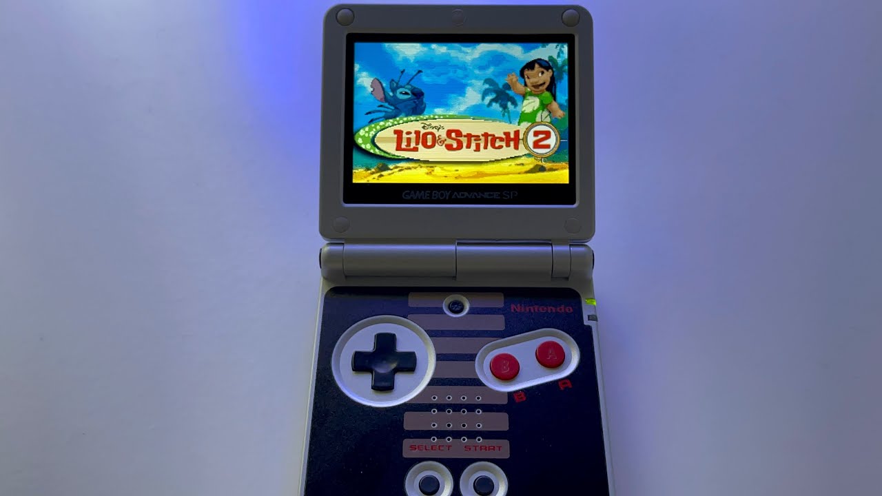 Lilo and Stitch 2 | Gameboy Advance SP (IPS display) gameplay