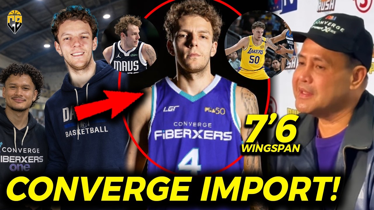 7'6 ang HABA! Confirmed NBA import ng Converge sa PBA Commissioner's Cup! Kylor Kelley vs Bol Bol?
