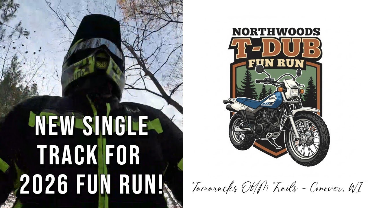 Single Track Pre-Ride for 2026 Northwoods T-Dub Fun Run!