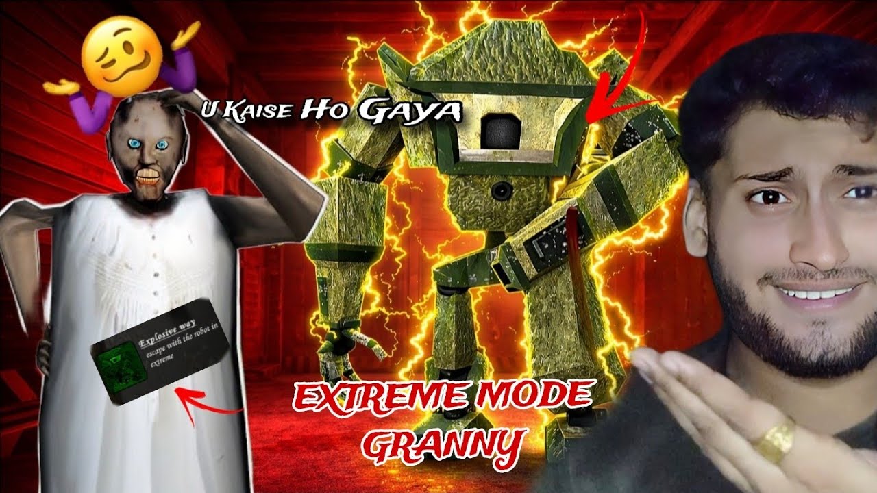 Granny Legacy Extreme Mode 🤖 Robot Escape Achievement Completed! (Hardest Challenge)