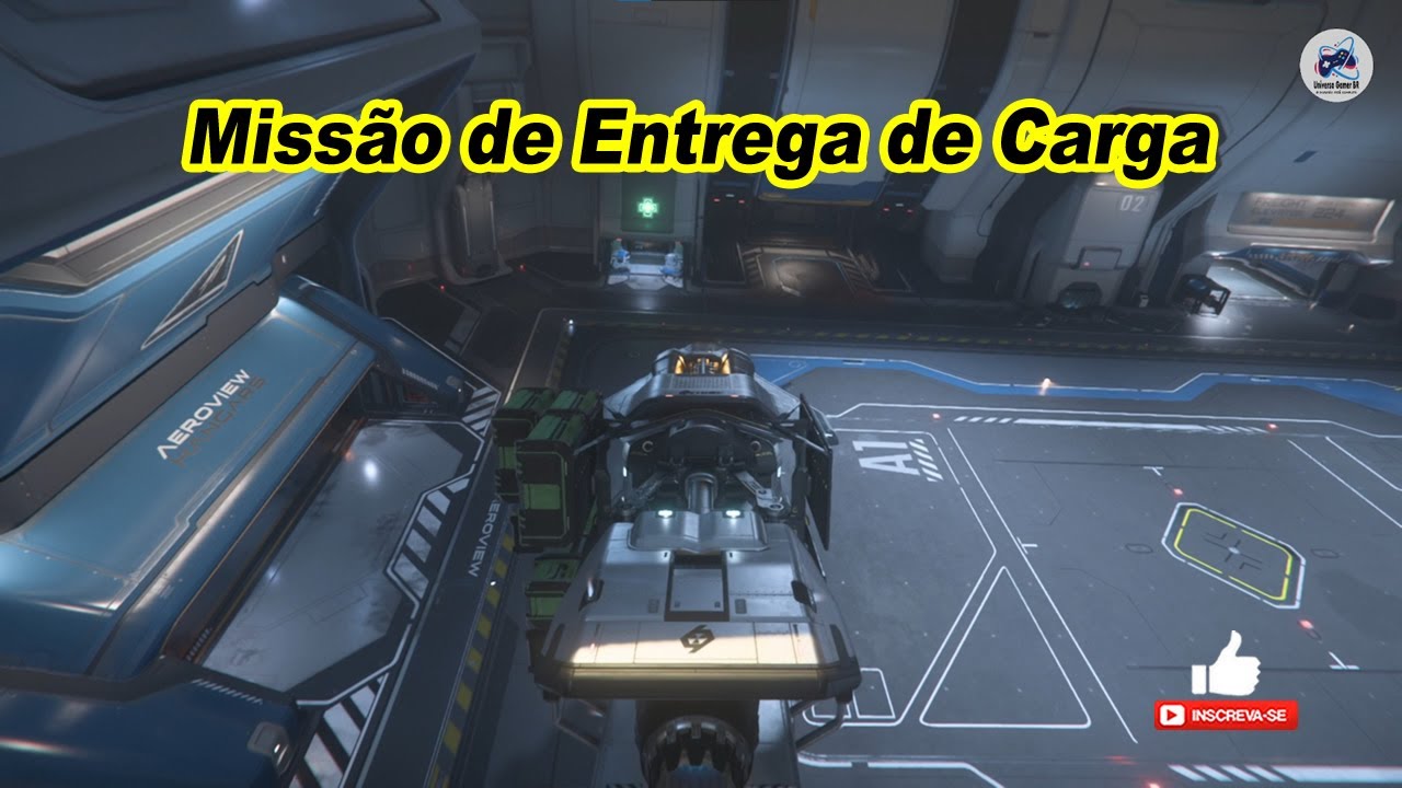 Star Citizen - Missão de Entrega de Carga