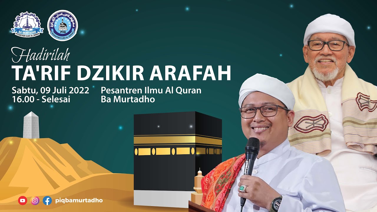 Ta'rif Dzikir Arafah di Yayasan Pendidikan Ilmu Al Quran (PIQ Ba Murtadho)