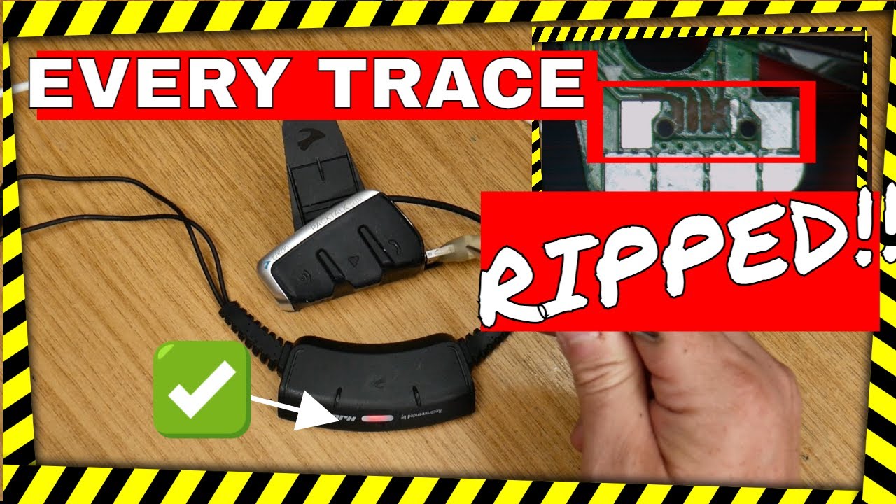 PACKTALK SLIM Repair Not Charging ⚠ USB PORT RIPPED OUT ⚠