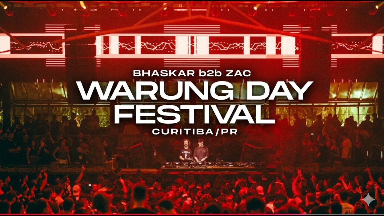 Bhaskar b2b Zac live at Warung Day Festival 2026