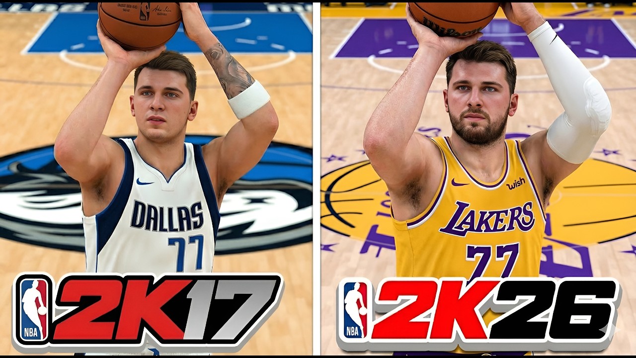 Scoring With Luka Doncic In Every NBA 2K Game