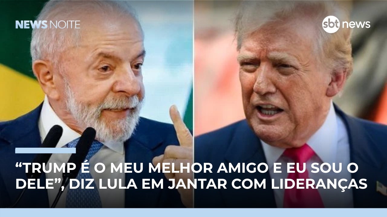 Lula diz que virou “melhor amigo” de Trump em jantar e diz que vencerá eleições | #NewsNoite