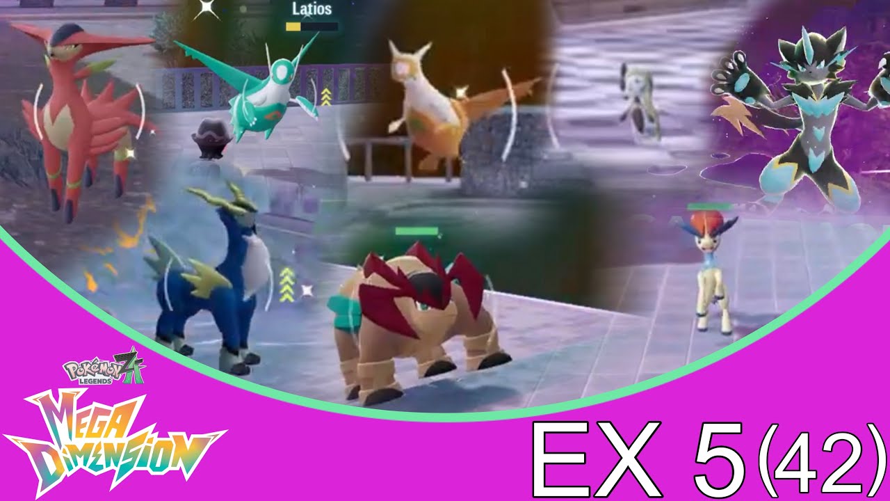 Pokémon Legends ZA Mega Dimension Playthrough EX Part 5(42): Shiny Legendary Pokémon And More