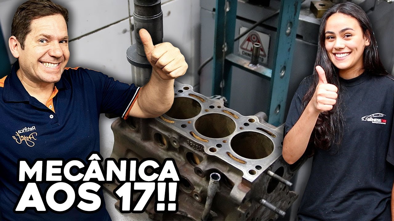 NIELA É MECÂNICA AOS 17 ANOS E NOS TROUXE UM MOTOR FIRE PARA RETÍFICA!!🔥 CONHEÇAM ESSE EXEMPLO!!