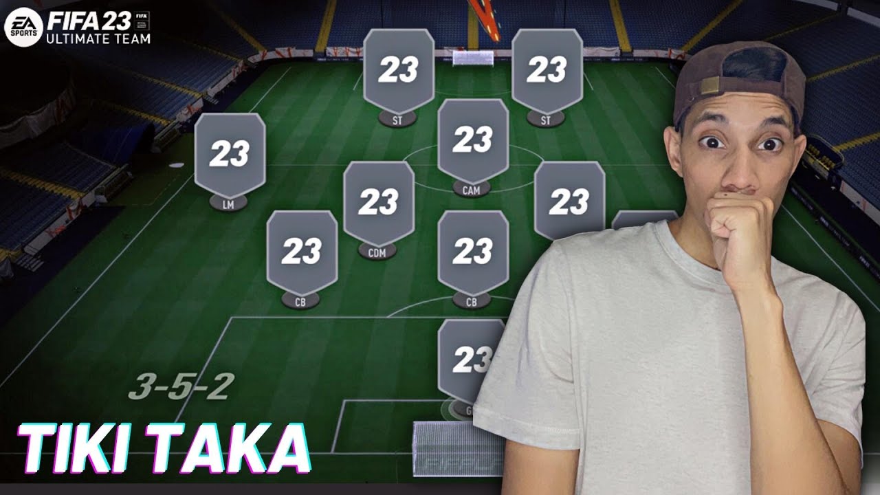 MY 352 BRINGS THE SAUCE! CUSTOM TACTICS TIKI TAKA TYLE FIFA 23 ULTIMATE TEAM