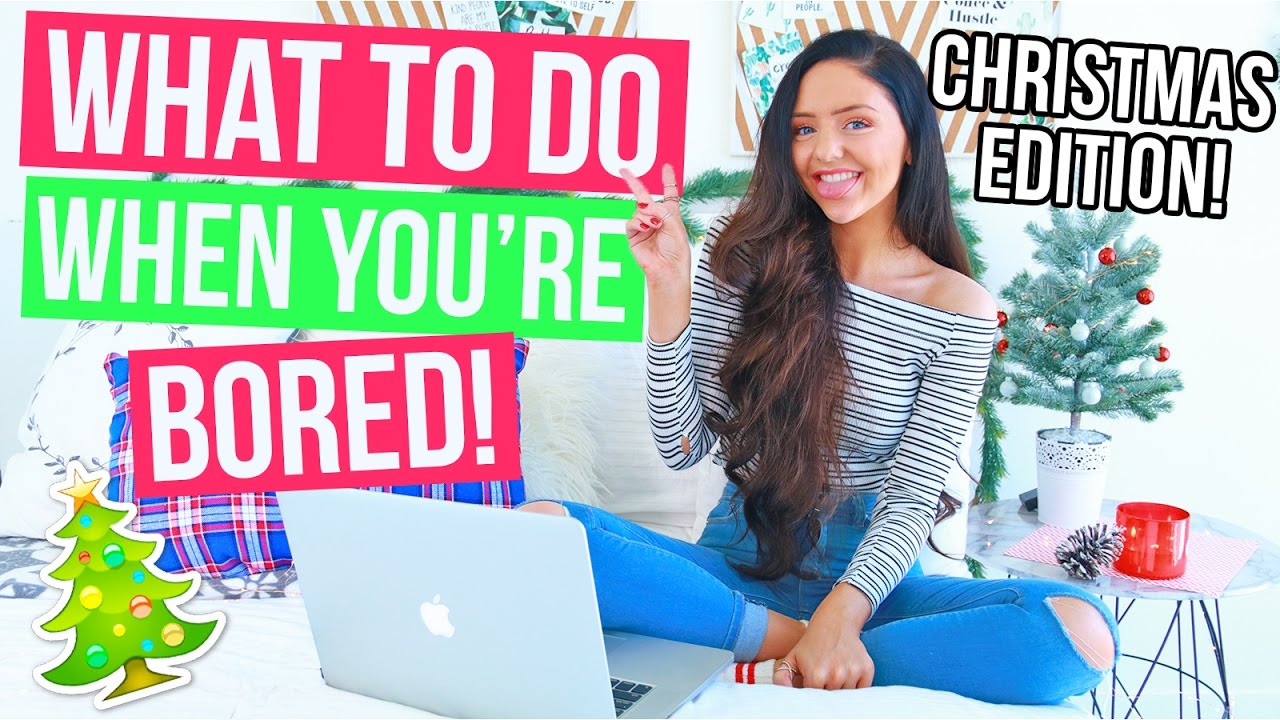 Things To Do When You're Bored This CHRISTMAS 2016! DIY Starbucks + Ideas For The Holidays!