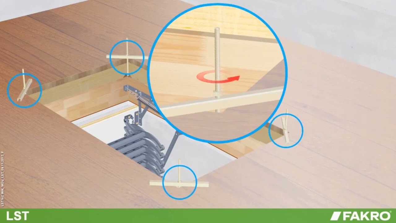 Fakro LST Attic Ladders | Installation Guide