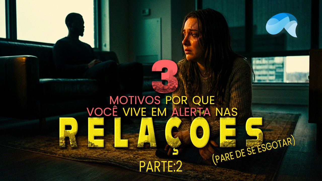 3 MOTIVOS por que você vive em alerta nas relações (Pare de se esgotar)