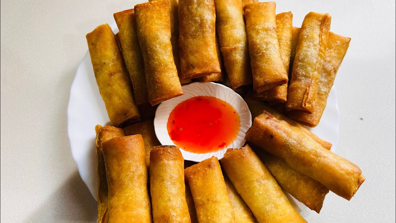 Beef Spring Rolls | How to make Spring rolls | Lumpia 