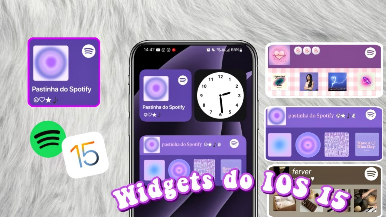 como ter/criar widgets do spotify | widgets de iPHONE
