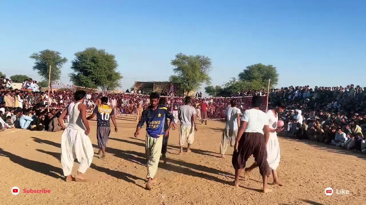kashi Taunsa wasti buzdar vs shadan laund club volleyball match