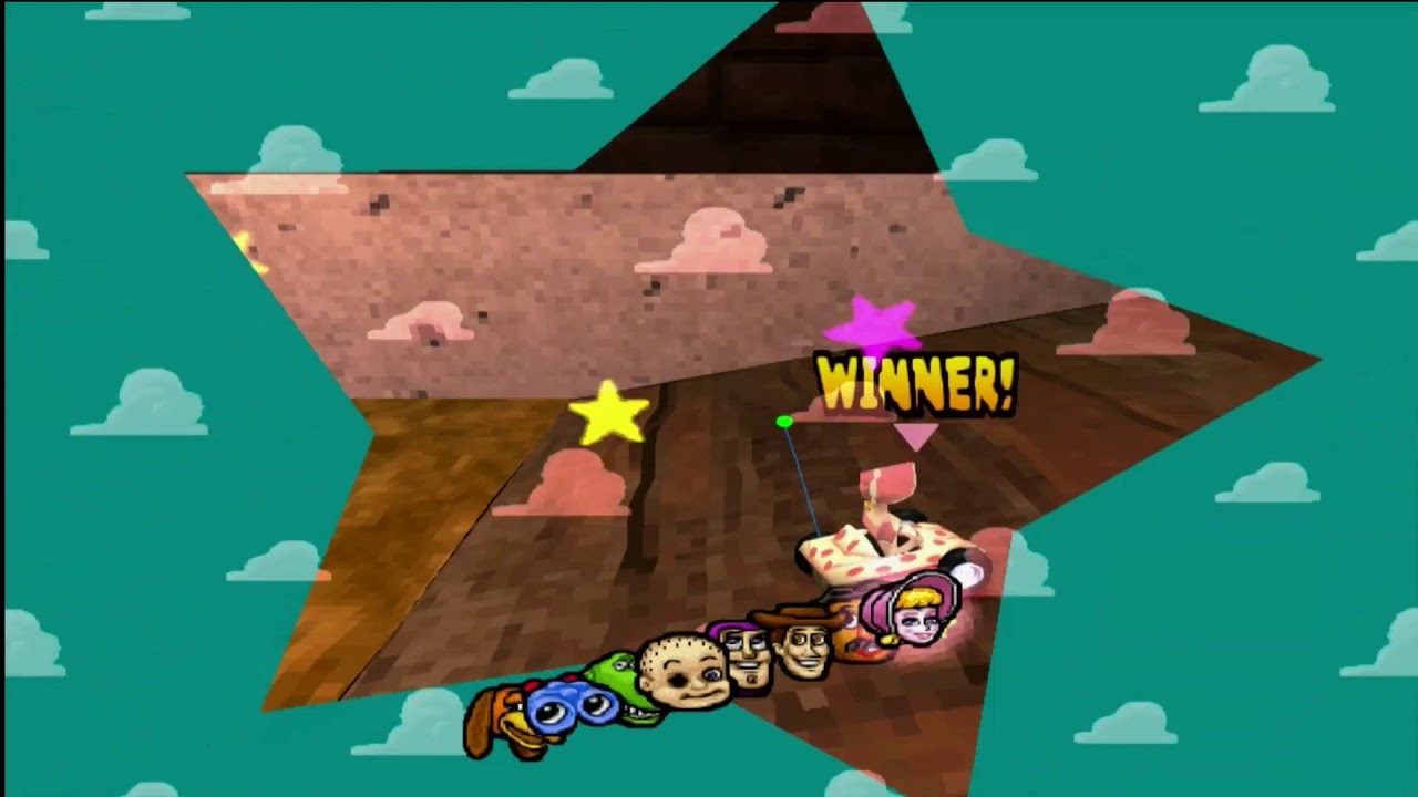 [PS1] Toy Story Racer - Race Tournament Challenge: Sheep Race Cup - Bo Peep