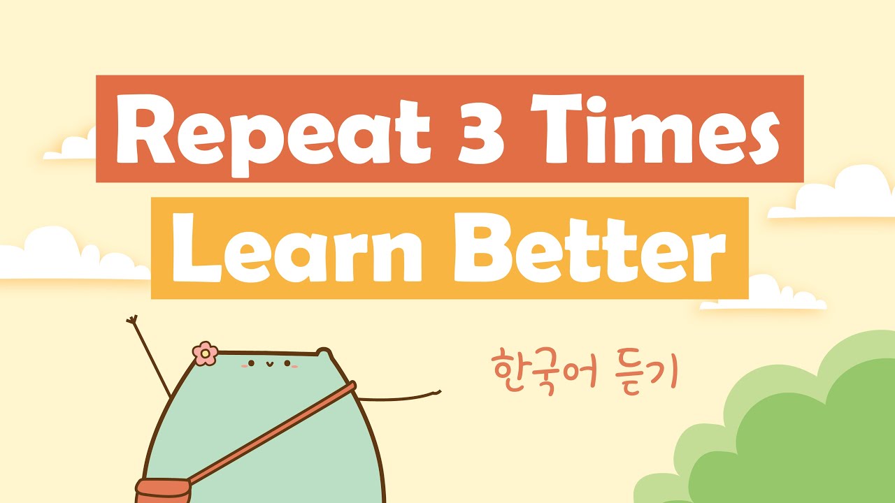 Improve Your Korean Listening with a Natural Exercise Conversation