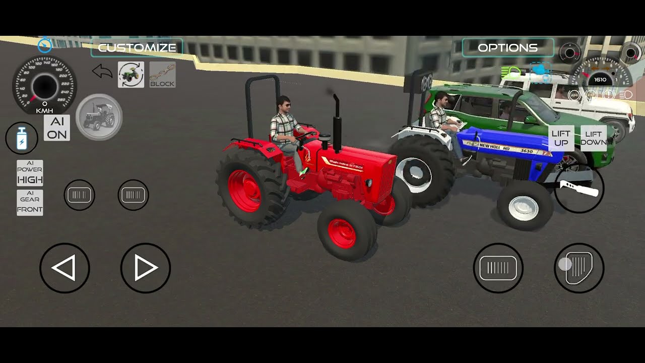 Indian Vehicles Simulator 3d 🎮 India is tractor 🚜 to car  racing 🏎️
