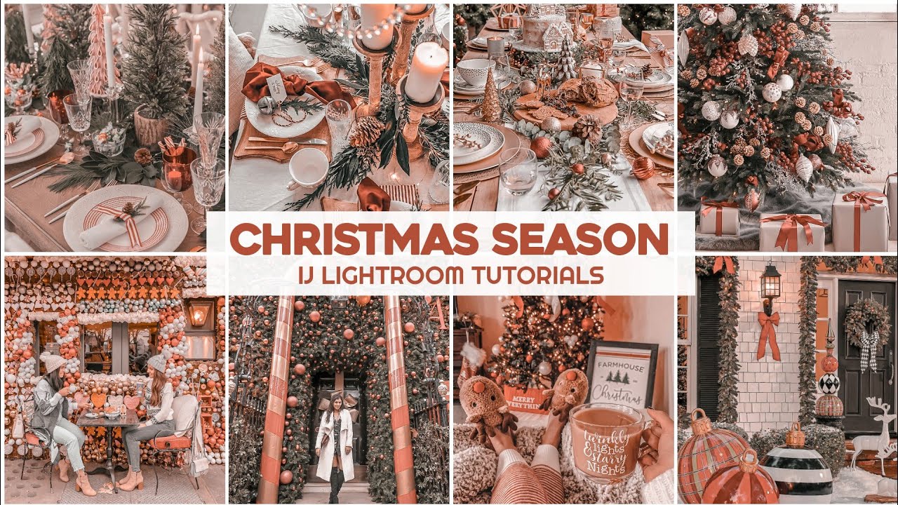 CHRISTMAS LIGHTROOM MOBILE PRESET | HOW TO EDIT CHRISTMAS LIGHTROOM PRESET | FREE LIGHTROOM PRESET