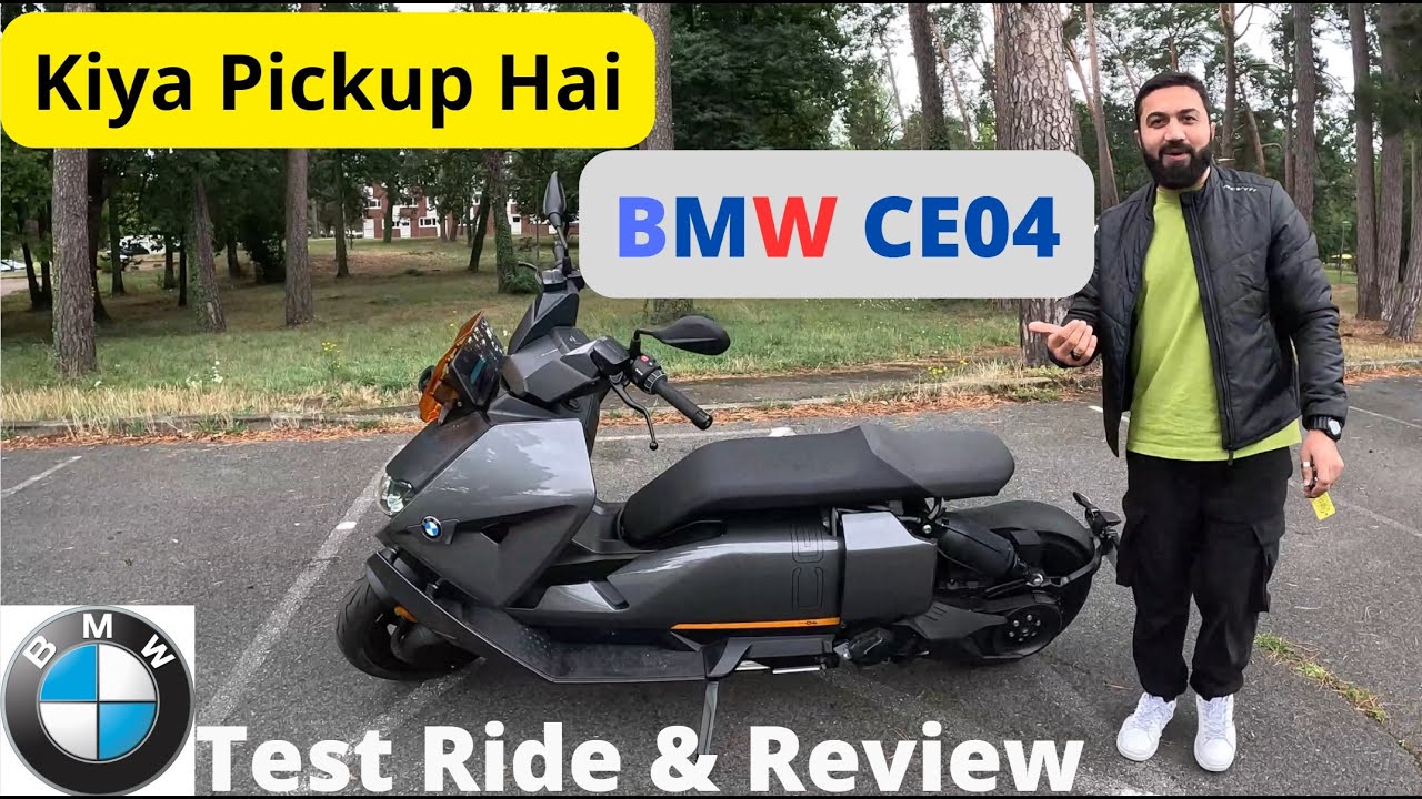 BMW CE04 | TEST RIDE & REVIEW : Fascinating BMW Futuristic Scooter | Electric Scooter