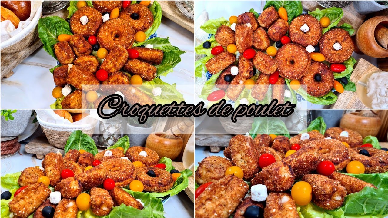 Nuggets || savoureux croquettes de poulet faites au thermomix 👌❤