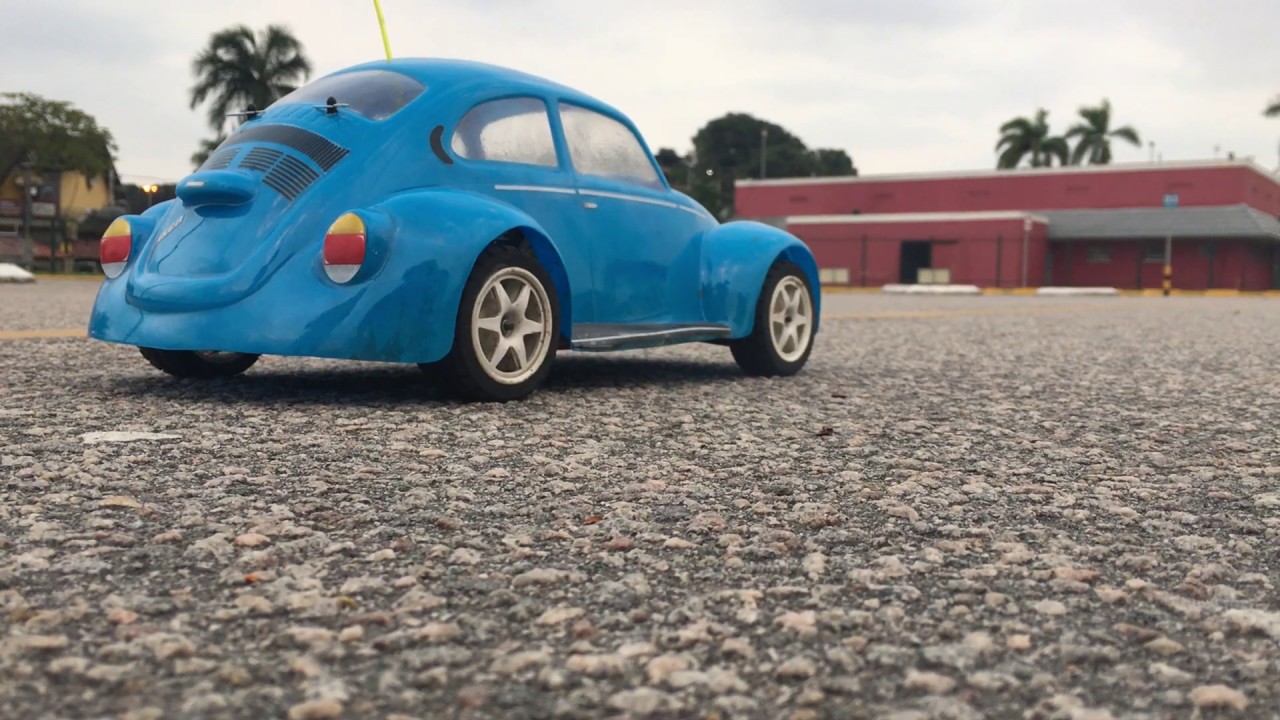 Automodelo Fusca RC (Chassi Xsara das Bancas) - Thunder Tiger
