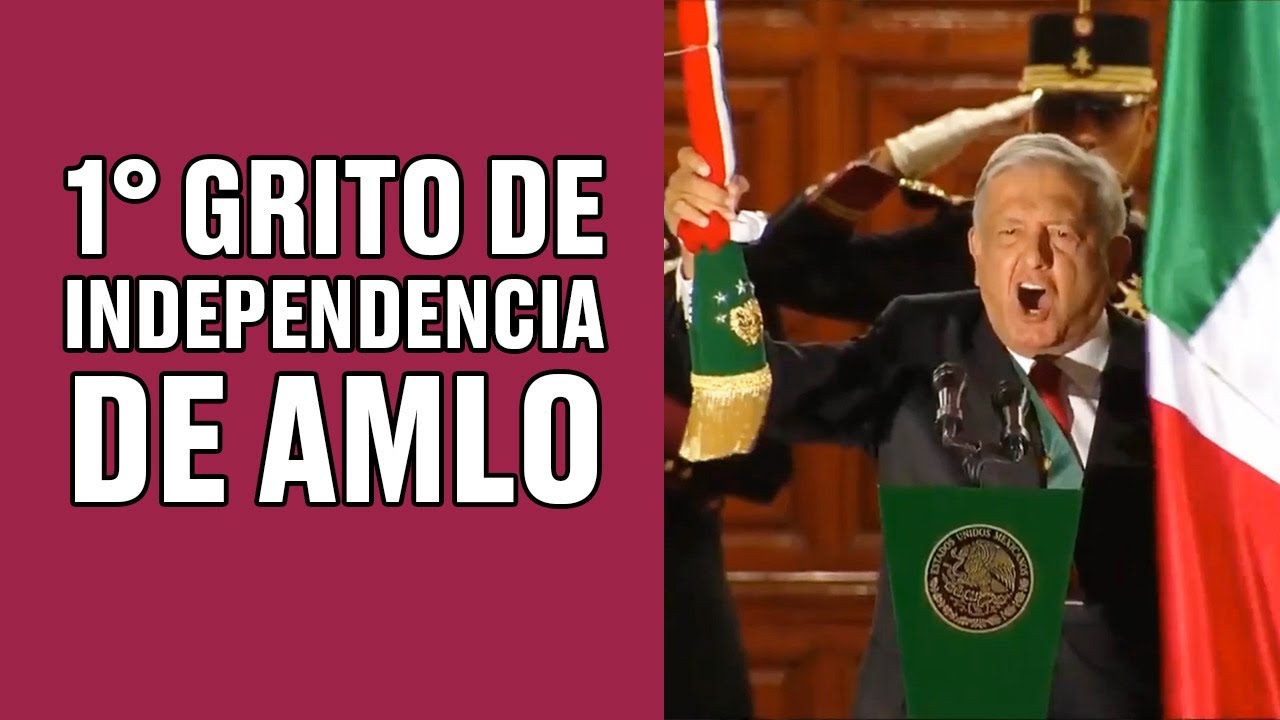EN VIVO: El primer grito de independencia de AMLO como presidente