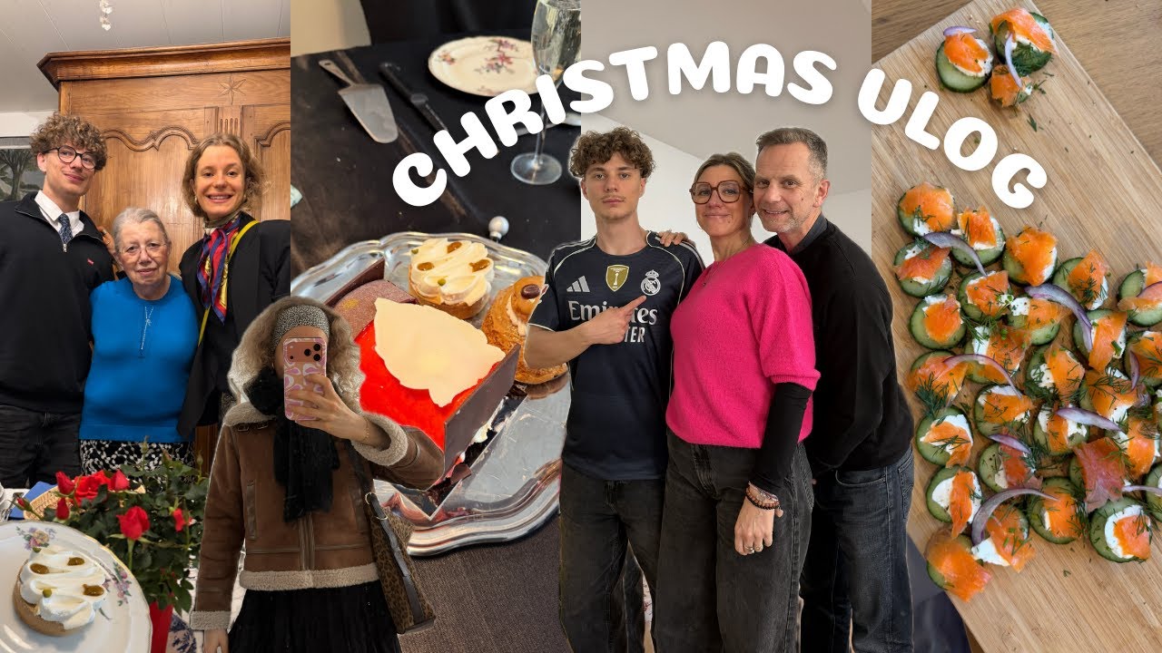 Le vlog de Noël : tout ce que j'ai mangé, la famille, le running et LES cadeaux