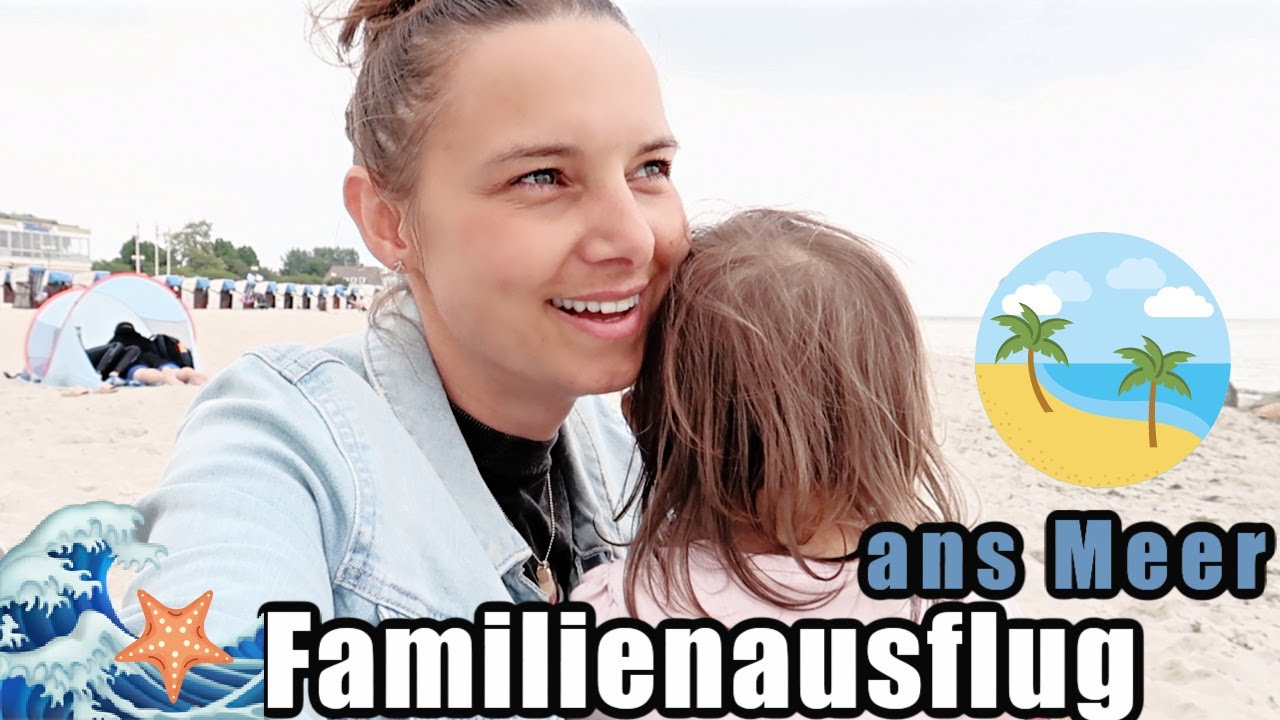 Ab ans Meer 🌊 Familienausflug 🍓 spontan Erdbeeren pflücken | FamilyVlog #334