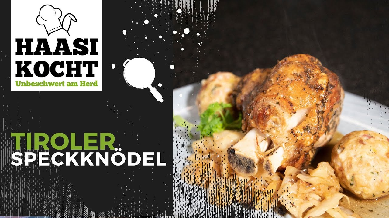 Speckknödel  Rezept zum nach kochen mit Haasi 🧑‍🍳