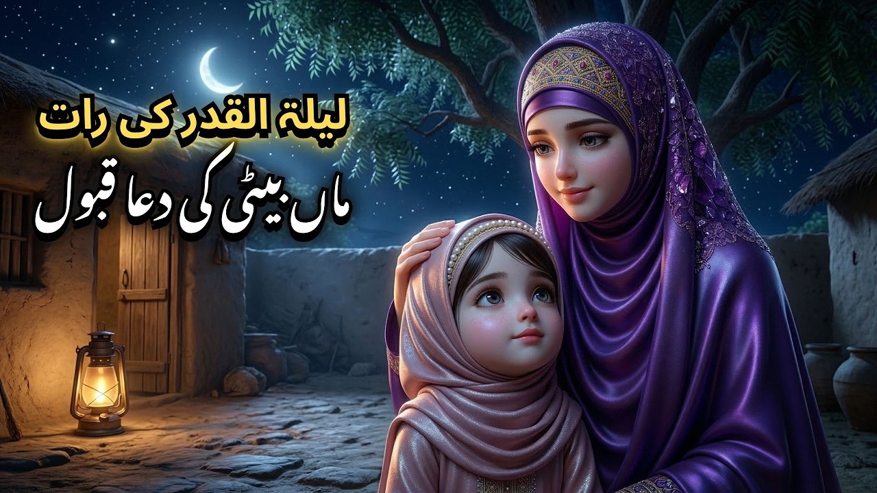 Laylatul Qadr Ki Raat | Maa Aur Beti Ki Dua Ne Taqdeer Badal Di | Urdu Hindi Fairy Tales