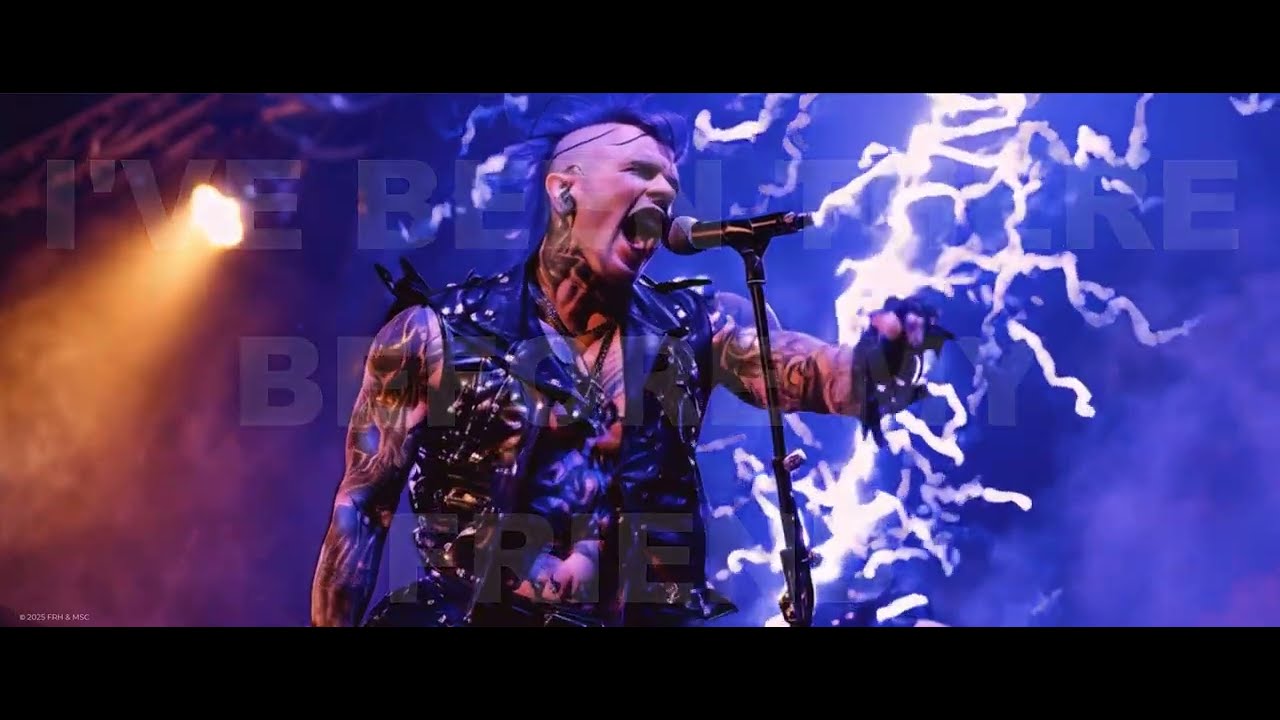 METAL SKY CRAZ-The Bastard Son Of Rock- WIth OnScreen Lyrics - Hard Rock Music Video Animation 2026