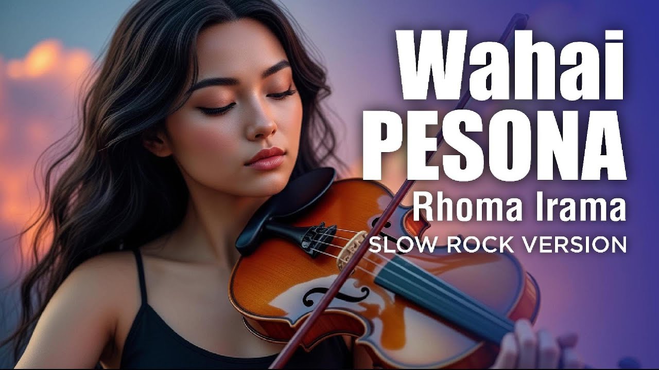 WAHAI PESONA - RHOMA IRAMA - COVER SLOW ROCK + VIDEO CLIP KEREN