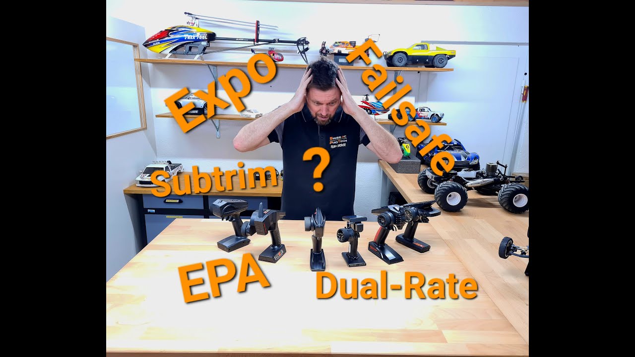 Les réglages radio ? Ce n'est pas si compliqué ! On t'explique  #futaba #flysky #sanwa #spektrum