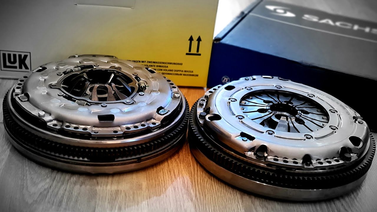 LUK vs SACHS | Kit ambreiaj cu volanta masa dubla 1.9 tdi | Audi Seat Volkswagen Skoda 1.9 tdi 105