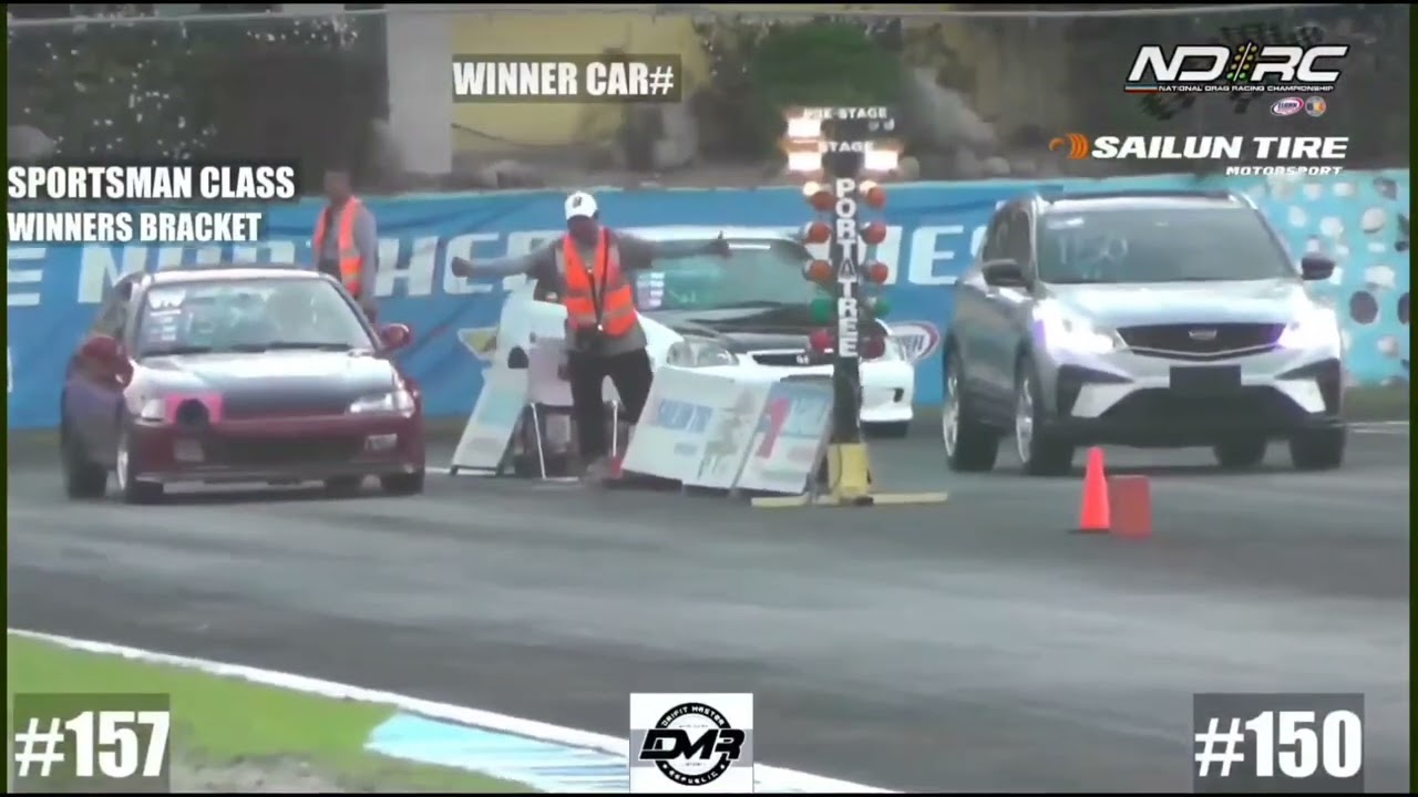 National Drag Racing Championship Last Leg Geely Coolray and Nissan Sentra