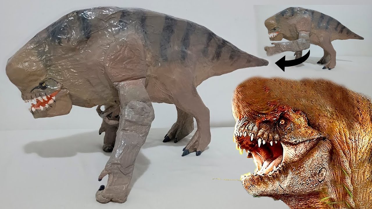COMO FAZER D-REX DE PAPELÃO