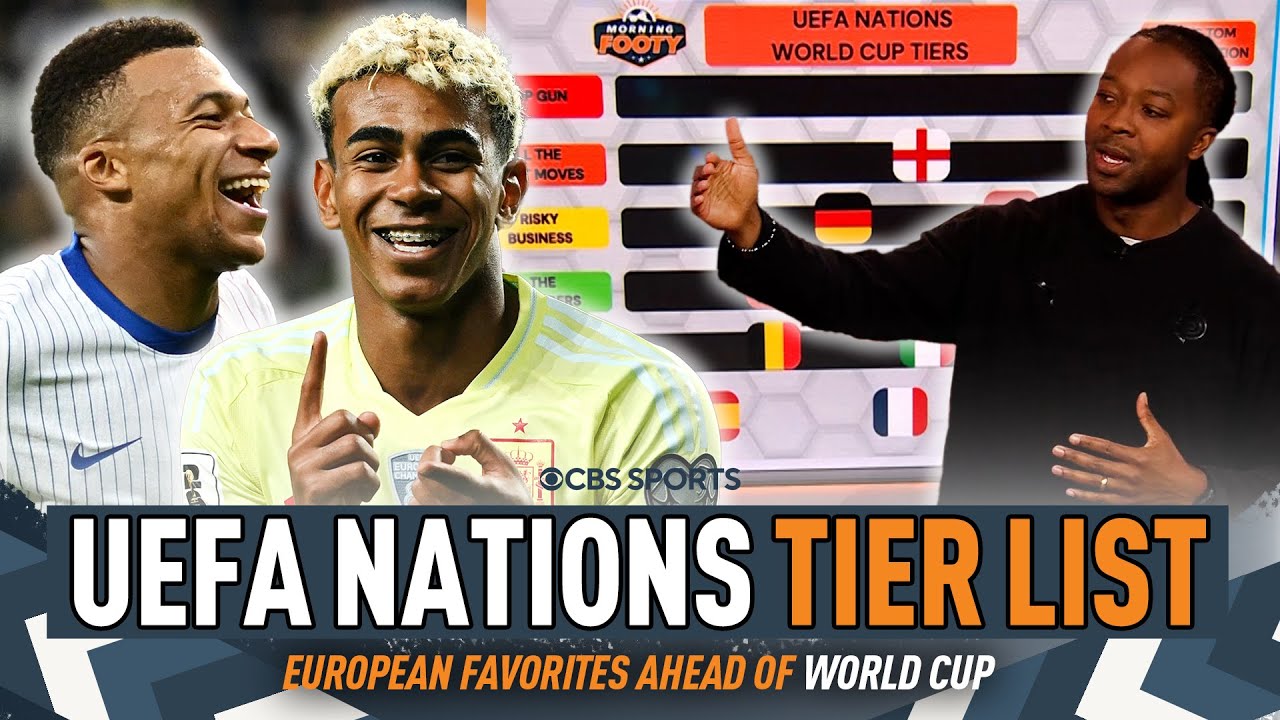 UEFA Nations TIER LIST: FAVORITES to Win World Cup | Spain, France, Portugal & MORE | Morning Footy