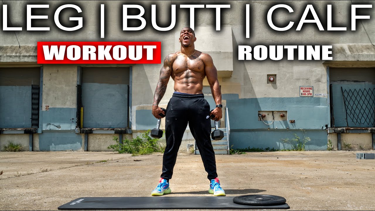 DUMBBELL LEG WORKOUT(15 MINUTES)