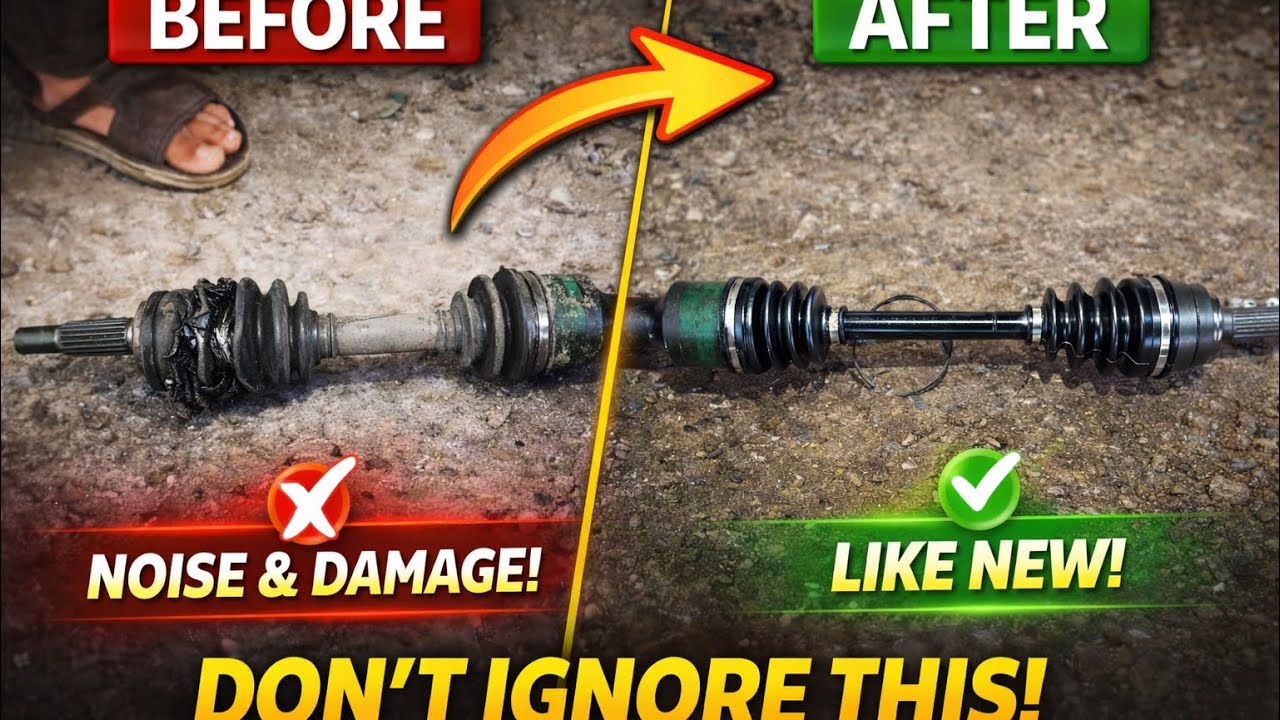 Suzuki Cultus CV Boot Replacement 🔧 | Don’t Ignore This or Your Axle is DONE! 😱
