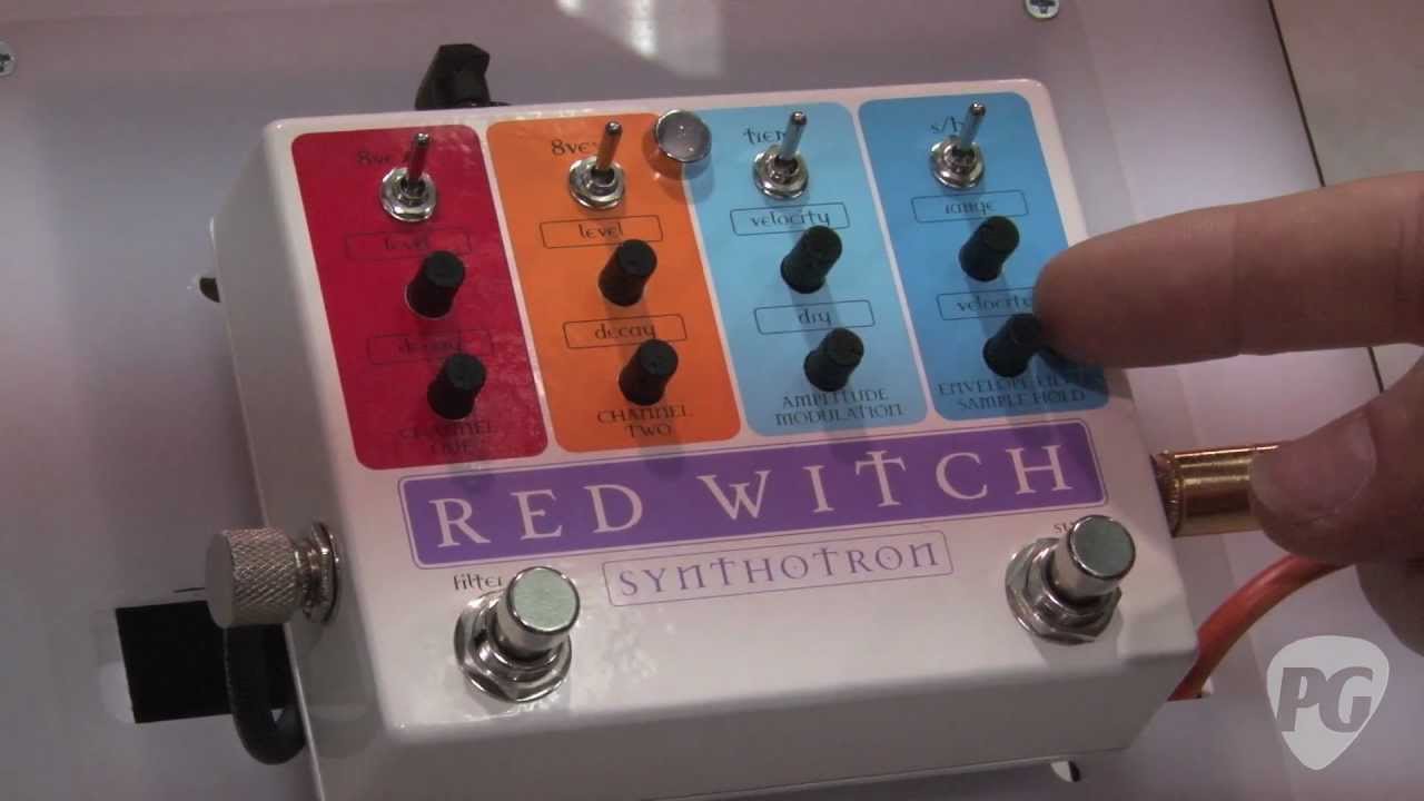 NAMM '12 - Red Witch Pedals Synthotron Demo