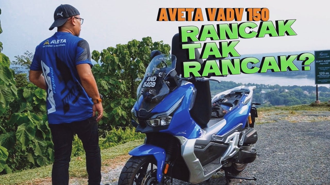 Test Ride Aveta VADV 150 | Naik Puncak Jugra & Main Pasir Pantai