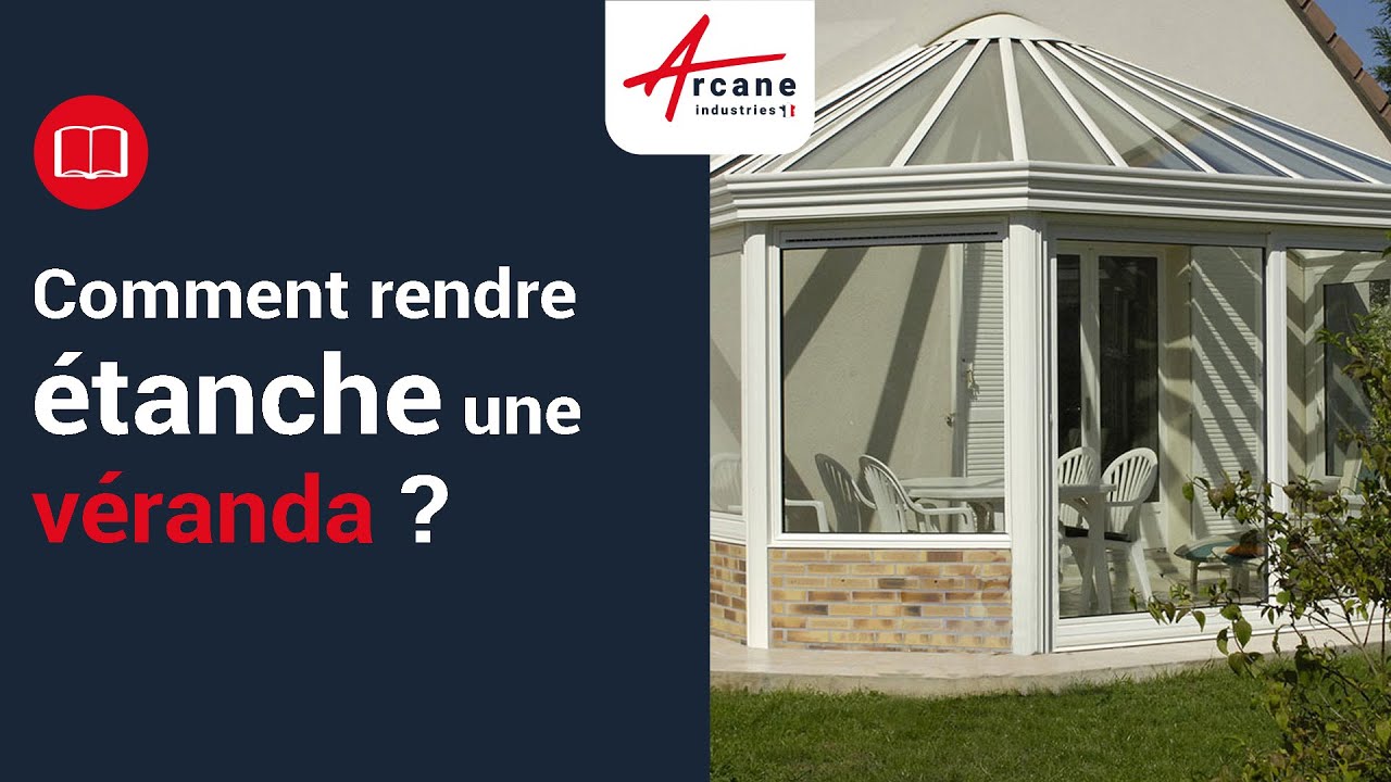 comment rendre étanche un support transparent (véranda, tuiles verre, coupole...) ✔️ (Tuto complet)