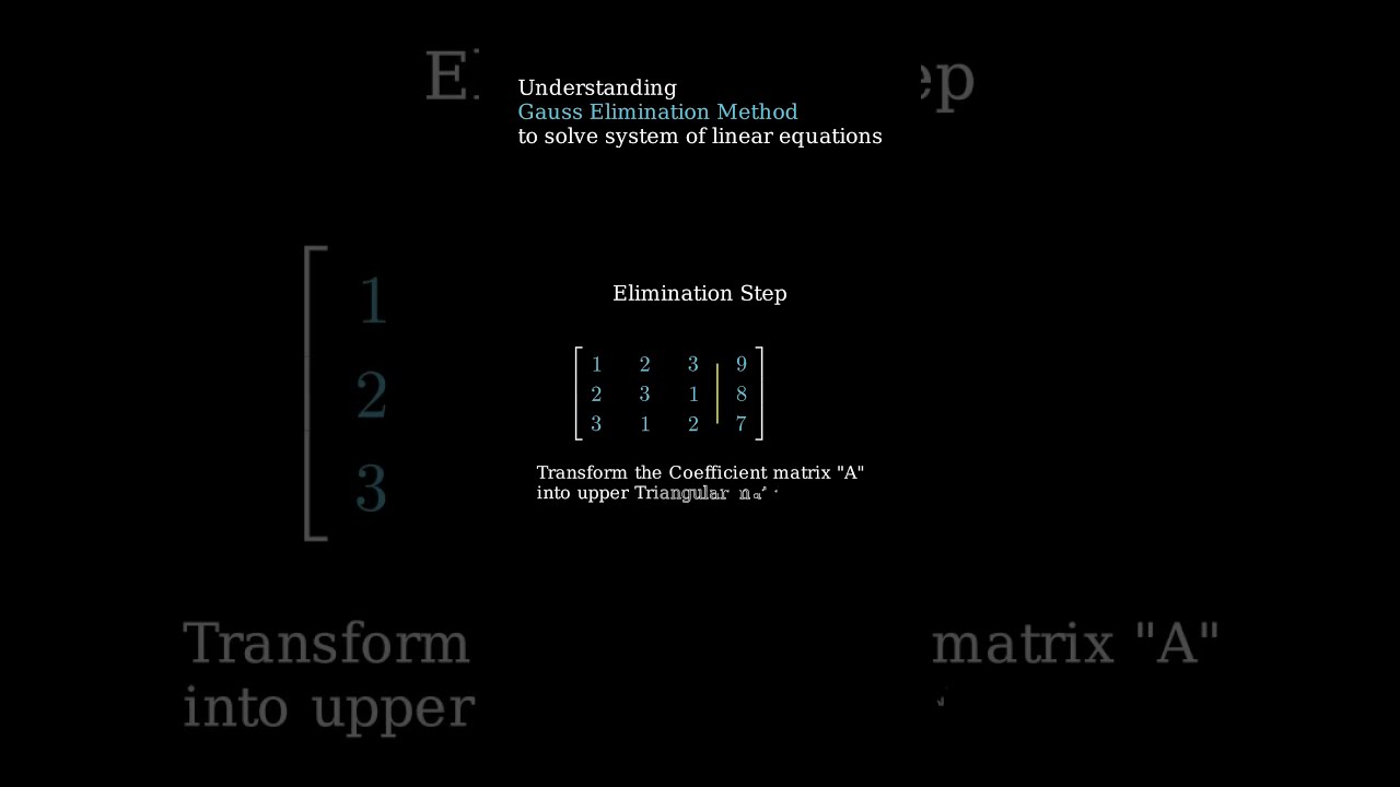 Gauss Elimination 