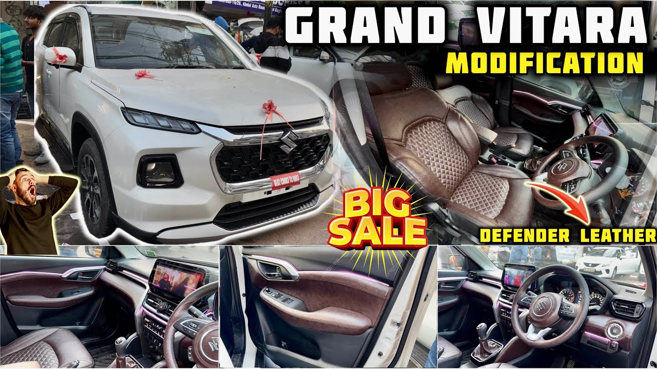 2025 Grand Vitara Sigma Base To Top Model Modification ✅ Grand Vitara Sigma Base to Top ✅